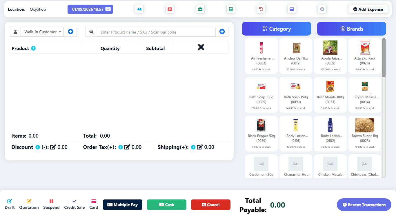 POS Interface